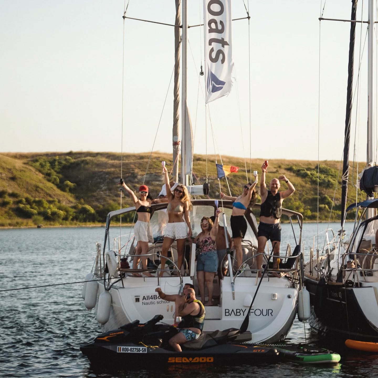 Steag România pe velier